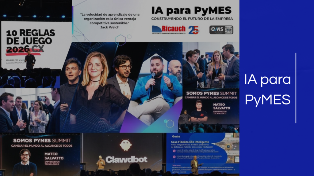 Participamos del Somos PyMES Summit: IA para PyMES